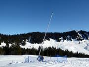 Lance à neige à Grasgehren