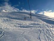 Terrain de poudreuse au Jatz Quattro