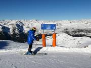 Signalisation dans le domaine skiable