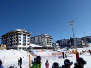 Hébergements directement à la station de la vallée