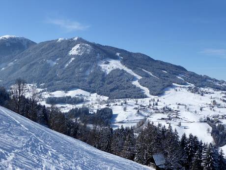 Autriche méridionale: Taille des domaines skiables – Taille Schladming – Planai/Hochwurzen/Hauser Kaibling/Reiteralm (4-Berge-Skischaukel)