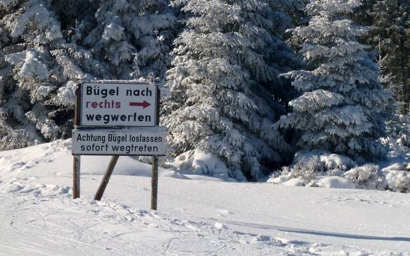 Murgtal: indications de directions sur les domaines skiables – Indications de directions Kaltenbronn