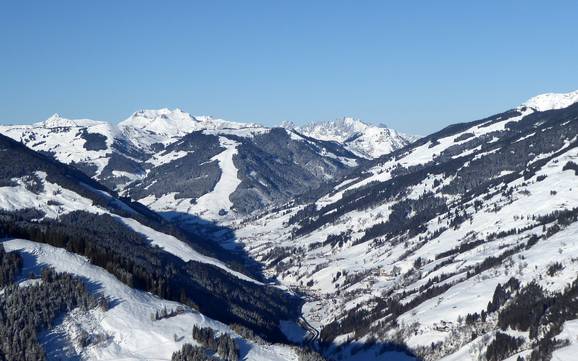 Leoganger Tal (vallée de Leogang): Taille des domaines skiables – Taille Saalbach Hinterglemm Leogang Fieberbrunn (Skicircus)