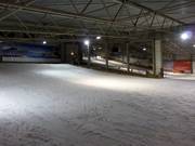Zone pour débutants dans la partie inférieure du hall de ski