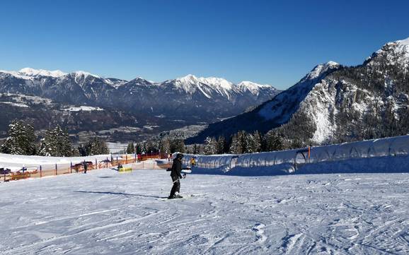 Domaines skiables pour les débutants dans la Gailtal (vallée de la Gail) – Débutants Nassfeld – Hermagor