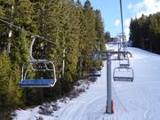 Malga Laghetto-Virgo Maria - 4 places | Télésiège à pinces fixes