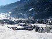 Vue sur les hébergements à Dorfgastein