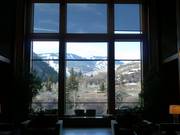 Vue depuis le Westin Riverfront sur les pistes