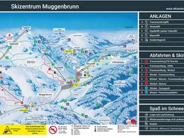 Plan des pistes Muggenbrunn