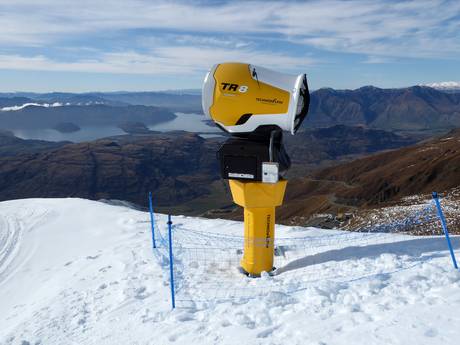 Fiabilité de l'enneigement Alpes du Sud de Nouvelle Zélande – Fiabilité de l'enneigement Treble Cone