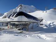 Tonale Occidentale - 4 places | Télésiège rapide (débrayable) avec capots de protection