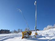 Lance à neige au téléski Kißlinger