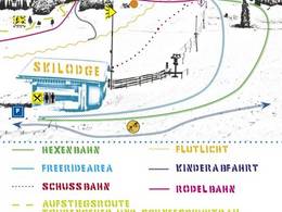 Plan des pistes Alte Reite – Roßhaupten