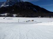 Des pistes faciles et larges à Moos