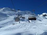 Seekopfbahn - 4 places | Télésiège rapide (débrayable) avec capots de protection et sièges chauffants