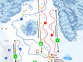 Plan des pistes Rališka
