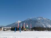 Départ des pistes de ski de fond à Ruhpolding