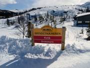 Signalisation des pistes au Gaustablikk Skisenter