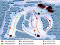 Plan des pistes Hedebacken