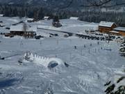 Le domaine d'August avec son téléski