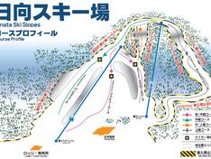Plan des pistes Hinata