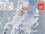 Plan des pistes Menthières