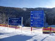 Tableau des pistes Reiteralm