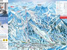 Plan des pistes Snowbird
