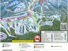 Plan des pistes Mount Seymour