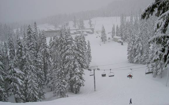 Le plus grand domaine skiable au Mont Hood – domaine skiable Mt. Hood Meadows