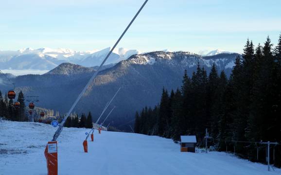 Fiabilité de l'enneigement Basses Tatras – Fiabilité de l'enneigement Jasná Nízke Tatry – Chopok