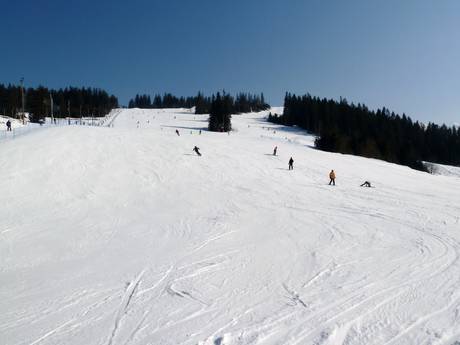 Diversité des pistes Beskides orientales – Diversité des pistes Hawrań – Jurgów