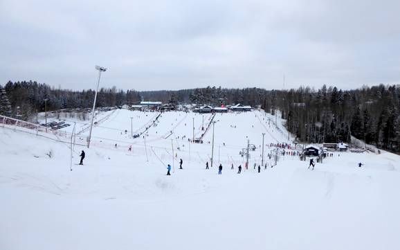 Uusimaa (Helsinki): Taille des domaines skiables – Taille Talma