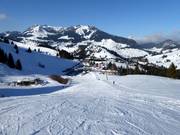 Piste facile au téléski Oswald