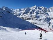Panorama sur la piste Karjoch