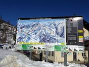 Plan des pistes avec informations d'exploitation actuelles à la station inférieure du Stümpflingbahn