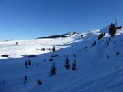 Vue sur les pistes du Sender Express