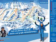 Plan des pistes Oberjoch (Bad Hindelang) – Iseler