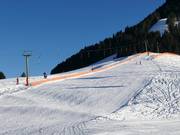 Piste facile au téléski Ressebichl