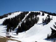 Vue sur les deux pistes Kržišče