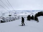 Piste près du John Paul Express