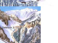 Plan des pistes Loiblpass (Ljubelj) – Tržič (Neumarktl)