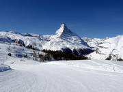 Magnifique vue depuis les pistes de Zermatt sur le Cervin