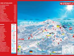 Plan des pistes Steinplatte-Winklmoosalm – Waidring/Reit im Winkl