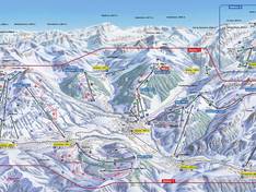 Plan des pistes La Braye – Château d'Oex
