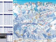 Plan des pistes Madonna di Campiglio/Pinzolo/Folgàrida/Marilleva
