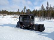 Food truck dans la station de ski de Levi