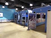 Zone d'entrée de la halle de ski Big Snow American Dream