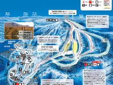 Plan des pistes Okutadami Maruyama