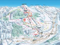 Plan des pistes Wildhaus – Gamserrugg (Toggenburg)